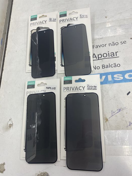 Peliculas vidro privacy anti espiao iphones  todos os modelos top !