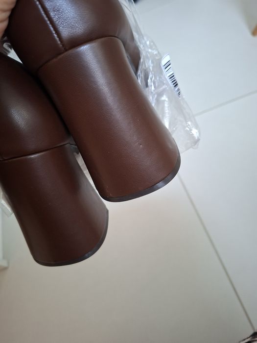 Buty damskie brazowe