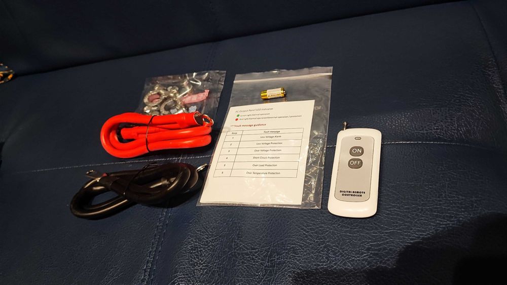 Inversor/Conversor de onda pura 3000W com comando64409499368193123