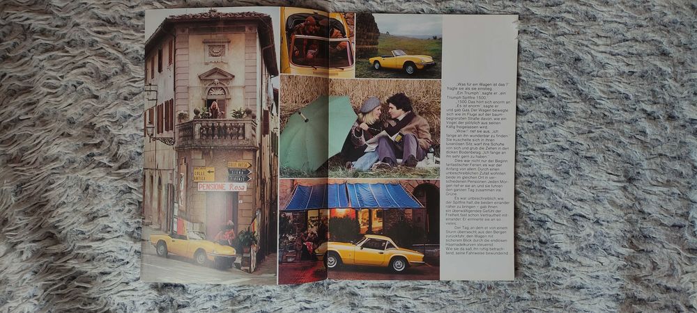 Prospekt Triumph Spitfire 1500
