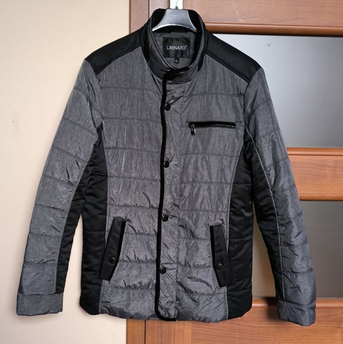 Nowa kurtka męska, przejściówka, pikowana, rozm. L,  M