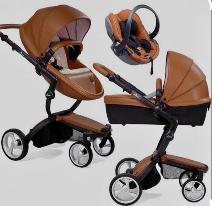 Carrinho Mima Xari + ovo be safe + isofix