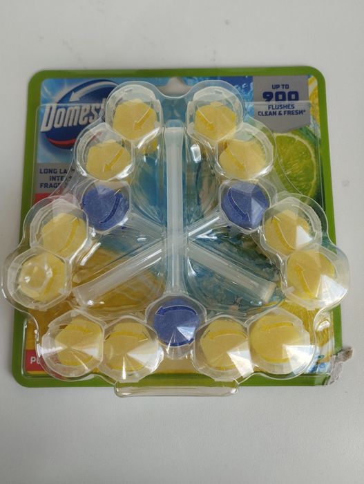 Domestos kostki do WC 3 sztuki w opakowaniu
