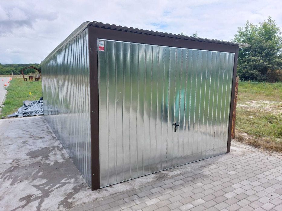 Garaż blaszany Blaszak 3x5 3x6 4x5 4x6 PROMOCJA garaże WZMOCNIONE producent