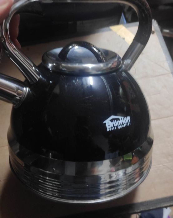 Czajnik 3L czarny splash indukcja gaz