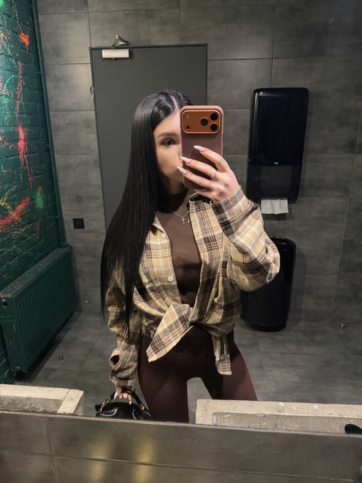 Сорочка в клітинку