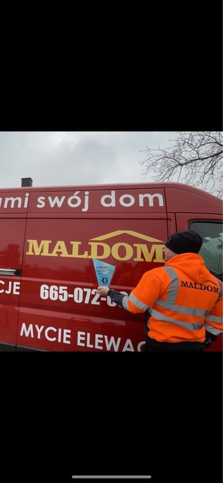 Malowanie wielkopołaciowe, malowanie dla przemysłu MALDOM