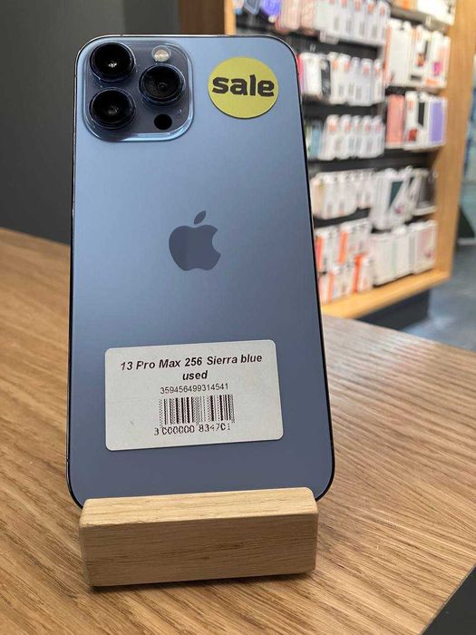 USED 13 Pro Max 256 Sierra Blue ОПЛАТА ЧАСТИНАМИ 0% у Ябко Дніпро