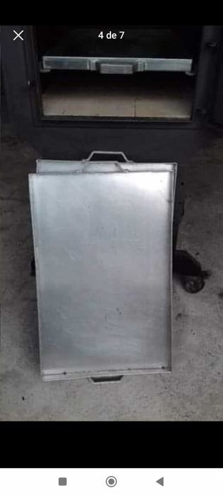 Forno seco em Inox, peça única.