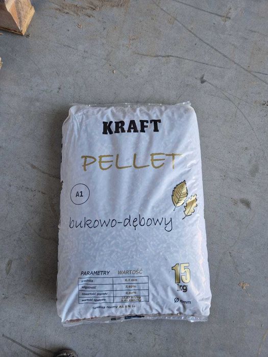 Pellet bukowo dębowy