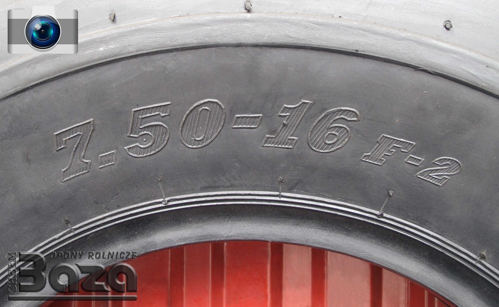 BAZA Opona  7.50-16 TRX Tyres 8PR Mocna Gruba + Tani Kurier !