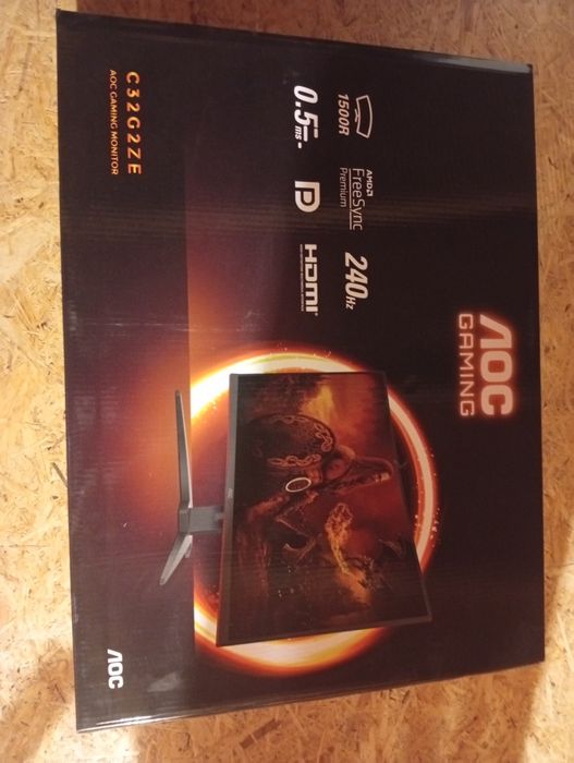 Monitor Aoc C32G2ZE/BK