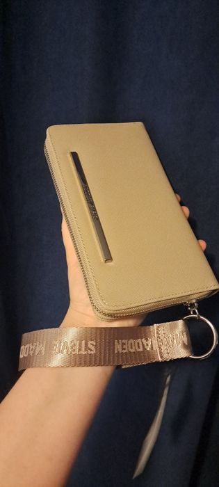 Nowy Portfel Steve Madden duży mieści telefon