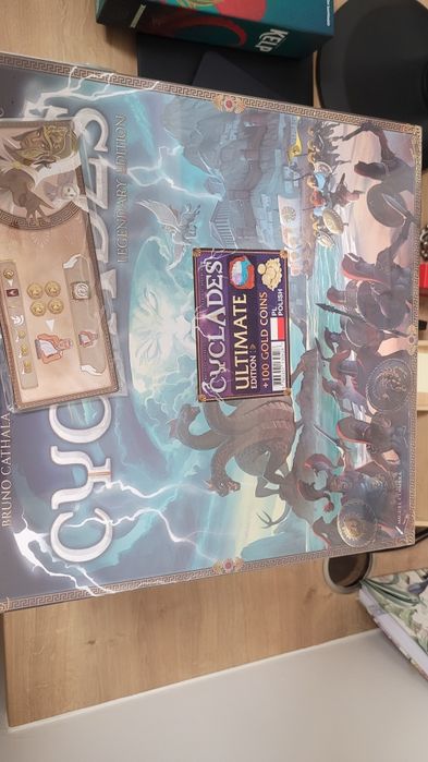 Cyclades (Cyklady) Ultimate Edycja Legendarna + monety PL folia KS