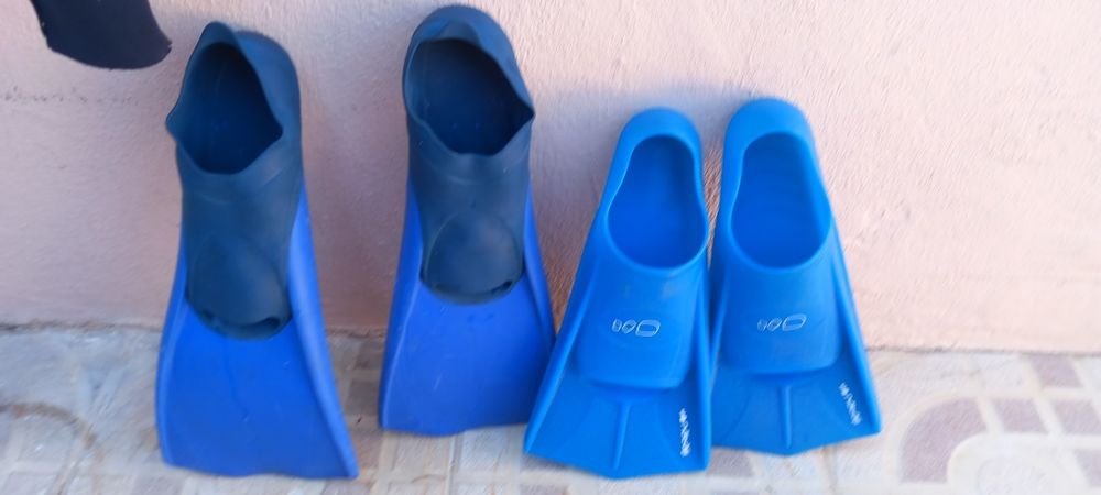 Fato surf com barbatanas