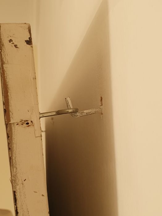 Elemento decorativo suspenso - porta rústica