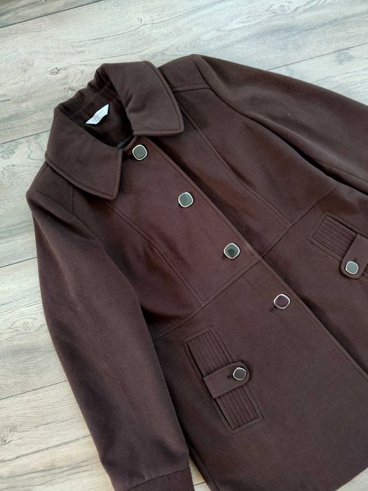 Piękny płaszcz Czekoladowy brąz Special Collection
