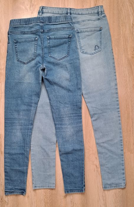 Spodnie jeansowe,jegginsy damskie 36