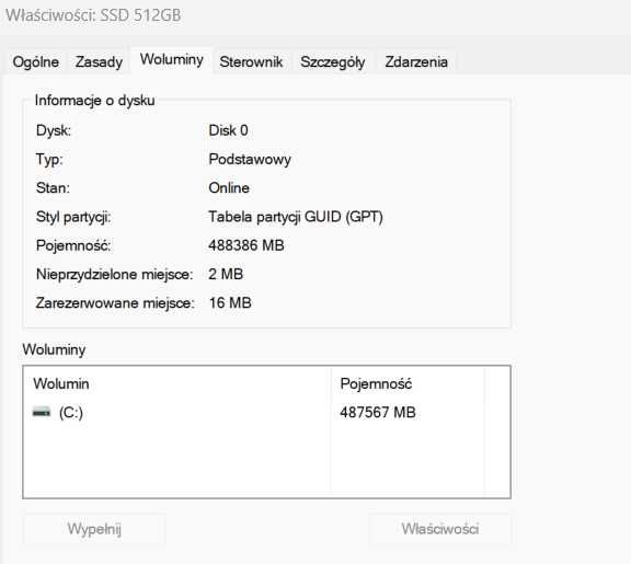 Dell Lat 5520 i5-1135G7 / brak / brak / bateria Exellent-Uszkodzony