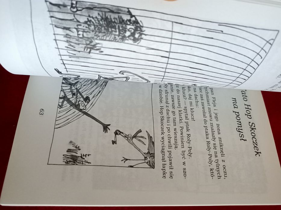 Fleje Roald Dahl ilustracje Blake