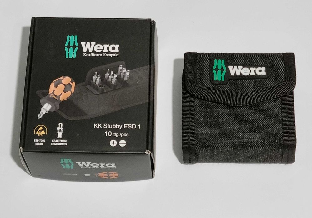 WERA Kraftform Kompakt Stubby ESD 1 - nowy