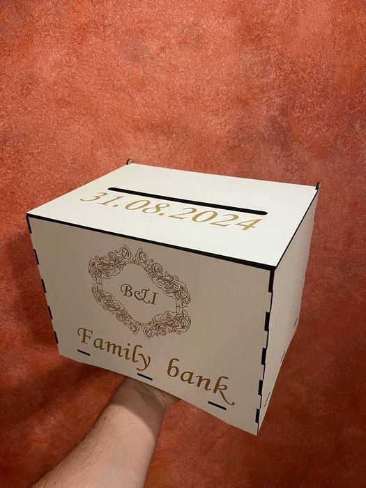 Весільний бокс, скарбниця, бокс для конвертів