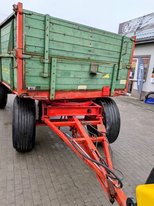 Przyczepa wywrotka 8 Ton  Fortuna  niemiecka stan idealny