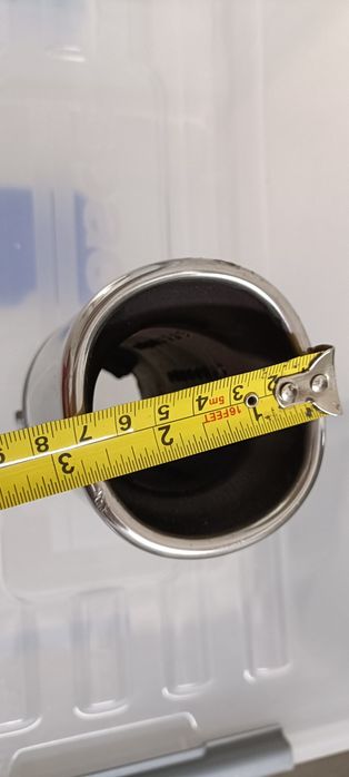 Ponteira de Escape em Inox Diâmetro Saids 70MM Redonda