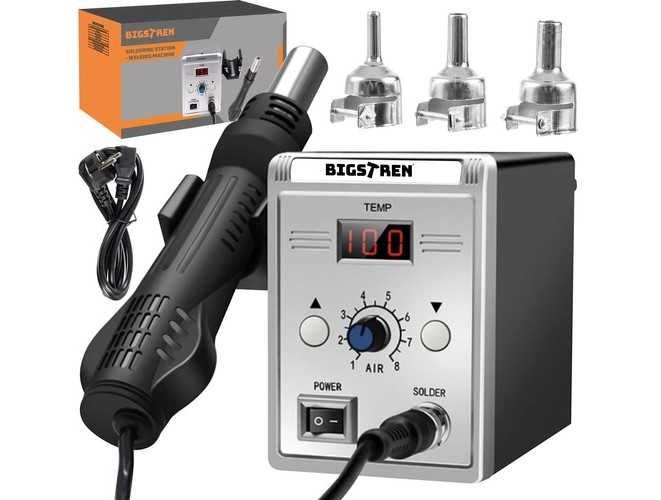 STACJA LUTOWNICZA spawarka LUTOWNICA na gorące powietrze HOT AIR 1765