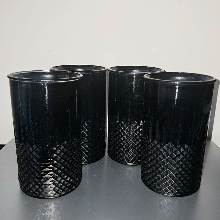 Conjunto 4 copos azuis