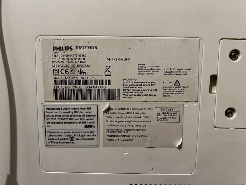 Telewizor PHILIPS Ambilight 32”