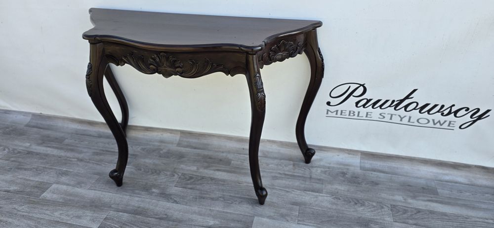 Konsola stylowa Chippendale Stolik