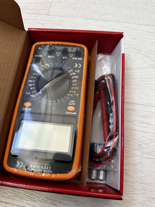 Мультиметр цифровий та тестер напруги Digital 9205А