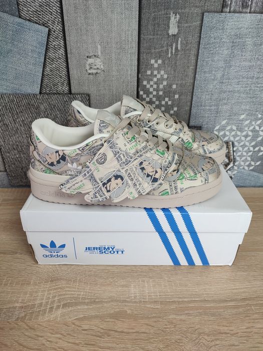 Кросівки Jeremy Scott x Adidas "Money" forum low | джереми скотт
