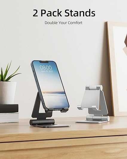 Regulowany Aluminiowy Stojak Na Telefon 2szt Nulaxy A4