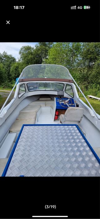 Kadlub  lodzi motorowej Selco 18