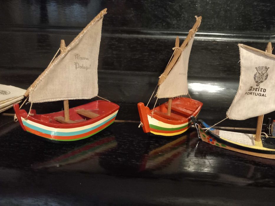 Colecção I  de Barcos de Pesca em madeira