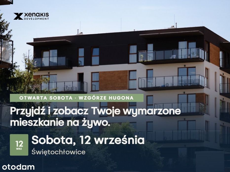 Wzgórze Hugona | Przestronne Mieszkanie I.4.03