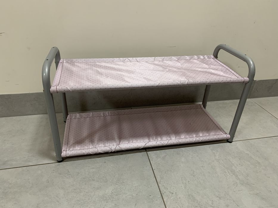 Półka na buty, dwa poziomy 60x30x25 cm