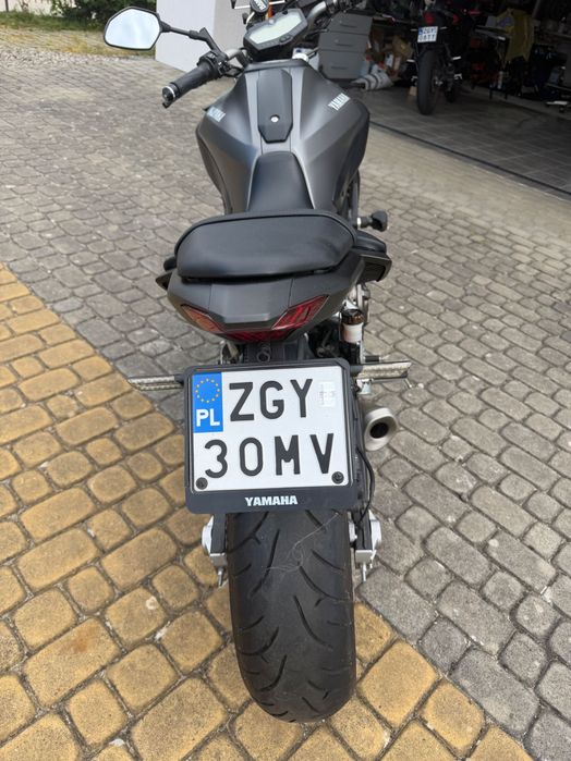 Yamaha mt-07 2016 rok