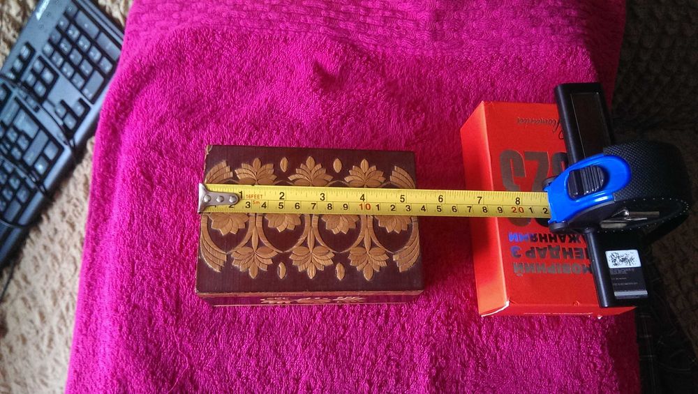 Старинная Шкатулка деревянная СССР