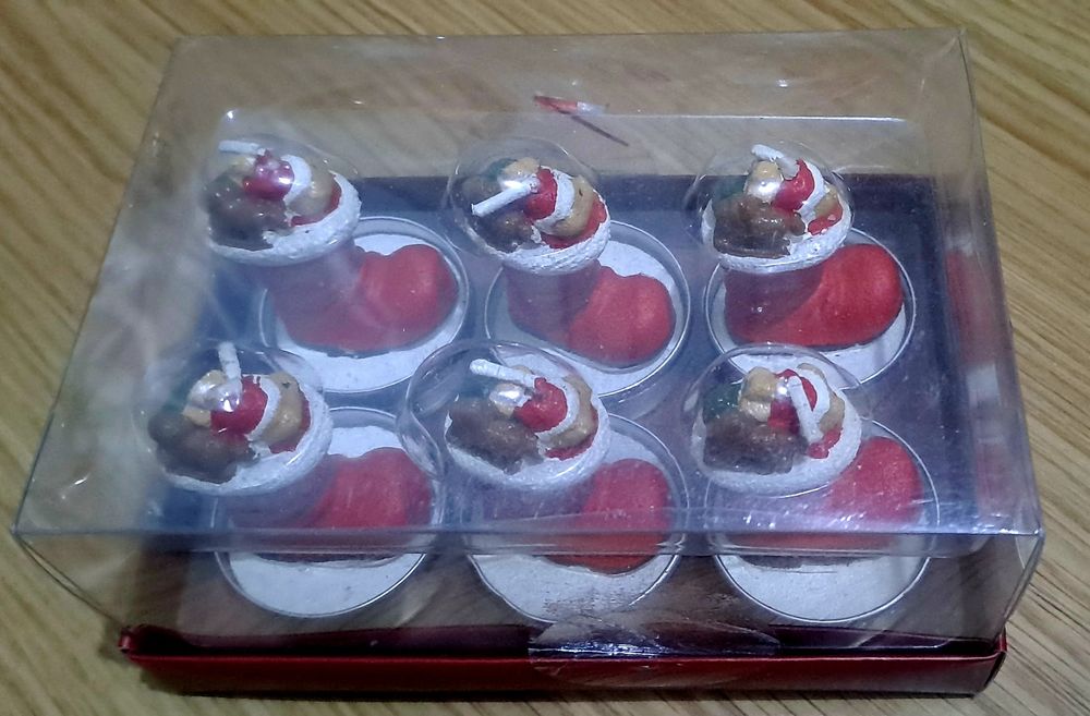 Velas festivas de Natal (Novo)