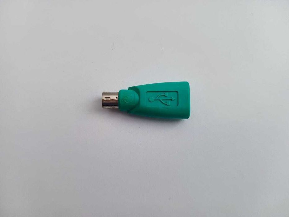 Адаптер Mini-DIN 6-pin (PS/2) male → USB Type-A female