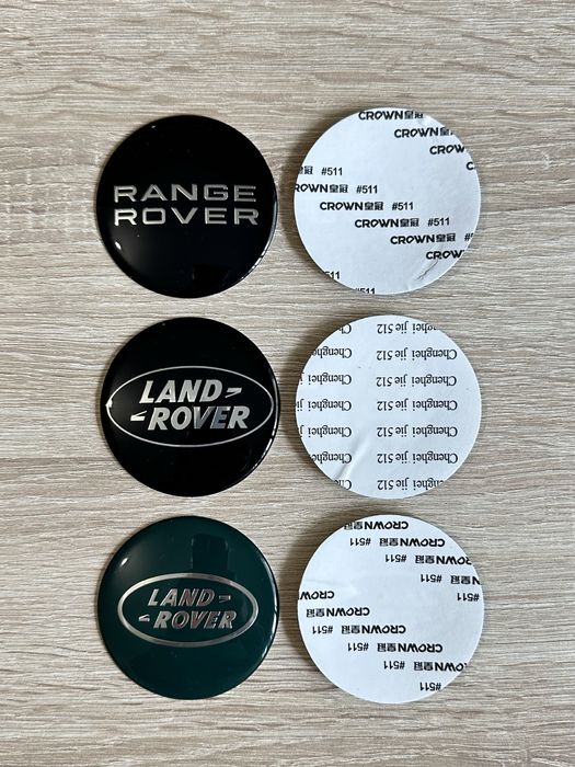 Conjunto 4 Centros Range Rover Land Rover 56mm 60mm 63mm 65mm 68mm