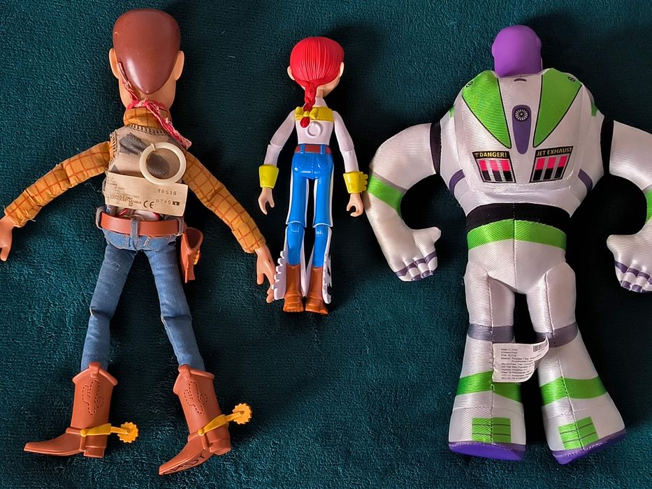 Zabawki Toy Story Chudy, Buzz i Jessie