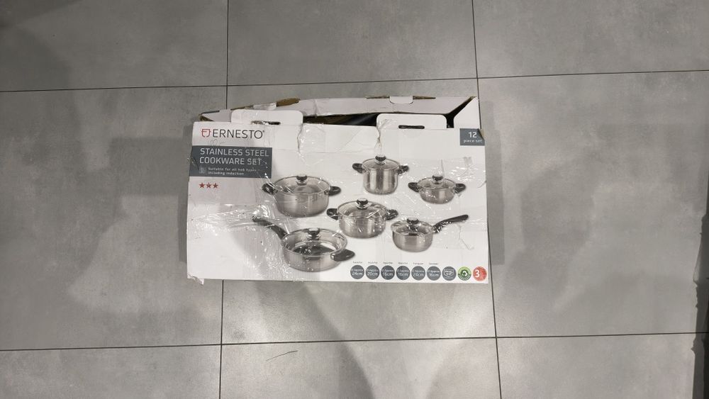 Zestaw Garnków do kuchni Ernesto Nowe!