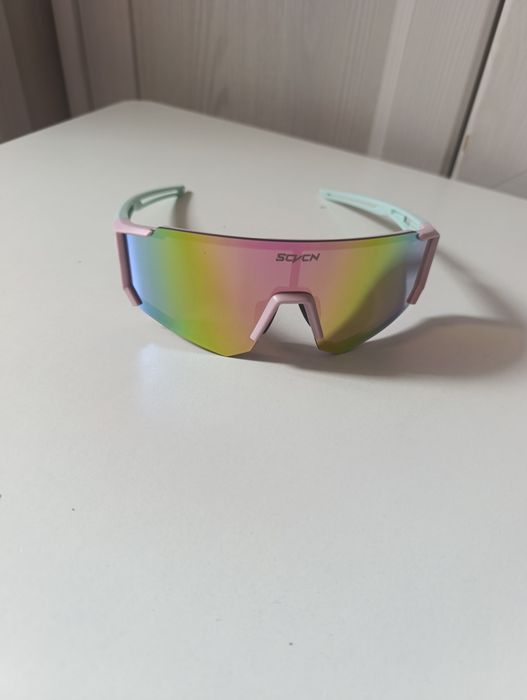 Okulary przeciwsłoneczne sportowe rowerowe damskie męskie filtr UV R2