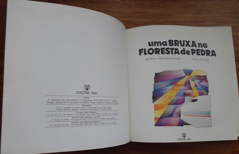 Uma Bruxa na Floresta de Pedra de Alexandre Honrado