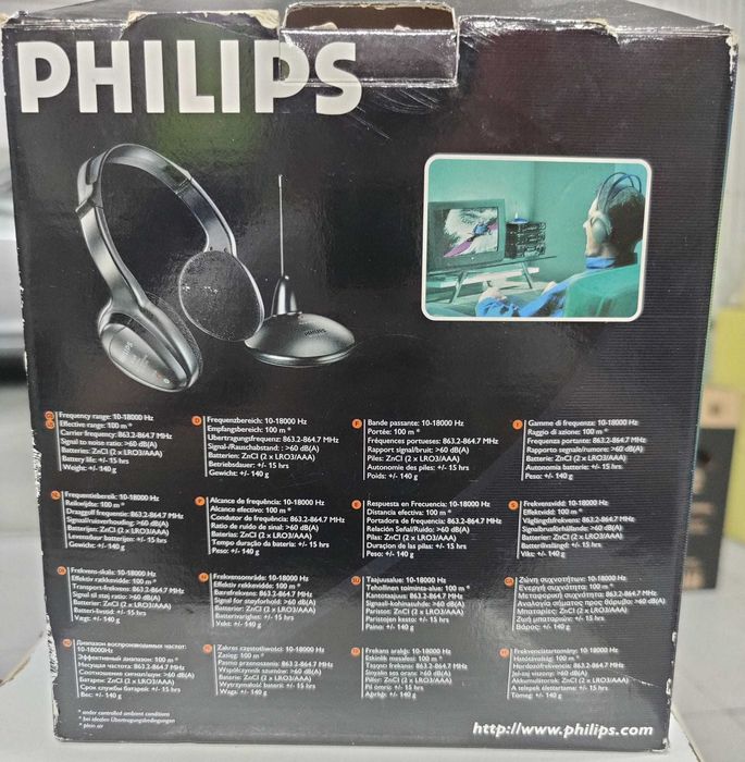 Headphones Philips HC8300 Vintage Wireless
