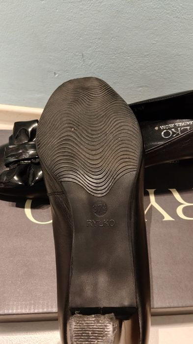 Skórzane buty damskie Ryłko